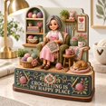 Wooden Block 3 Layer Crochet Theme Decor for Home - Walmart.com