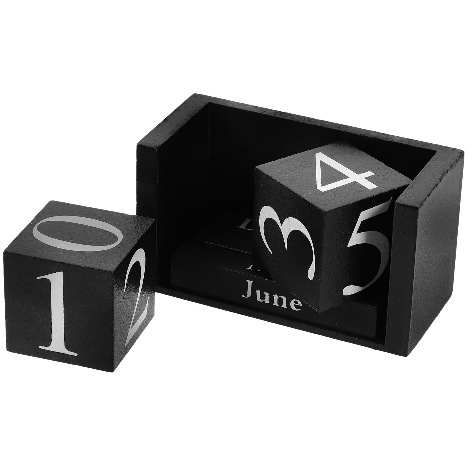 Wooden Block Calendar Elegant Decorative Perpetual For Office Bed Room wooden-block-calendar-elegant-decorative-perpetual-for-office-bed-room