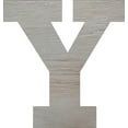 thumbnail image 1 of Wooden Block Letters, Unfinished 20'' Rockwell Y, Craft, 1 of 1