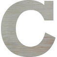 thumbnail image 1 of Wooden Block Letters, Unfinished 8'' Rockwell C, Craft, 1 of 1