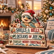 Beach Santa Holiday Decor for Home