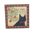 thumbnail image 1 of Wooden Block Sign- They Got Me A Whole Tree Cat, 1 of 3
