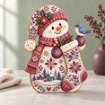 Wooden Block Three-Layer Design, Tabletop Decor for Home - Walmart.com