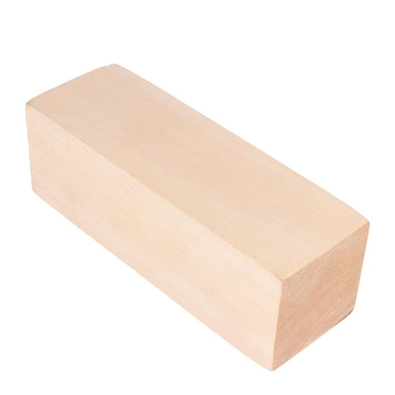 Wooden Blocks Wooden Pieces DIY Craft Large Unfinished Wooden Carving Model Material for Art Crafts Projects Home Decor
