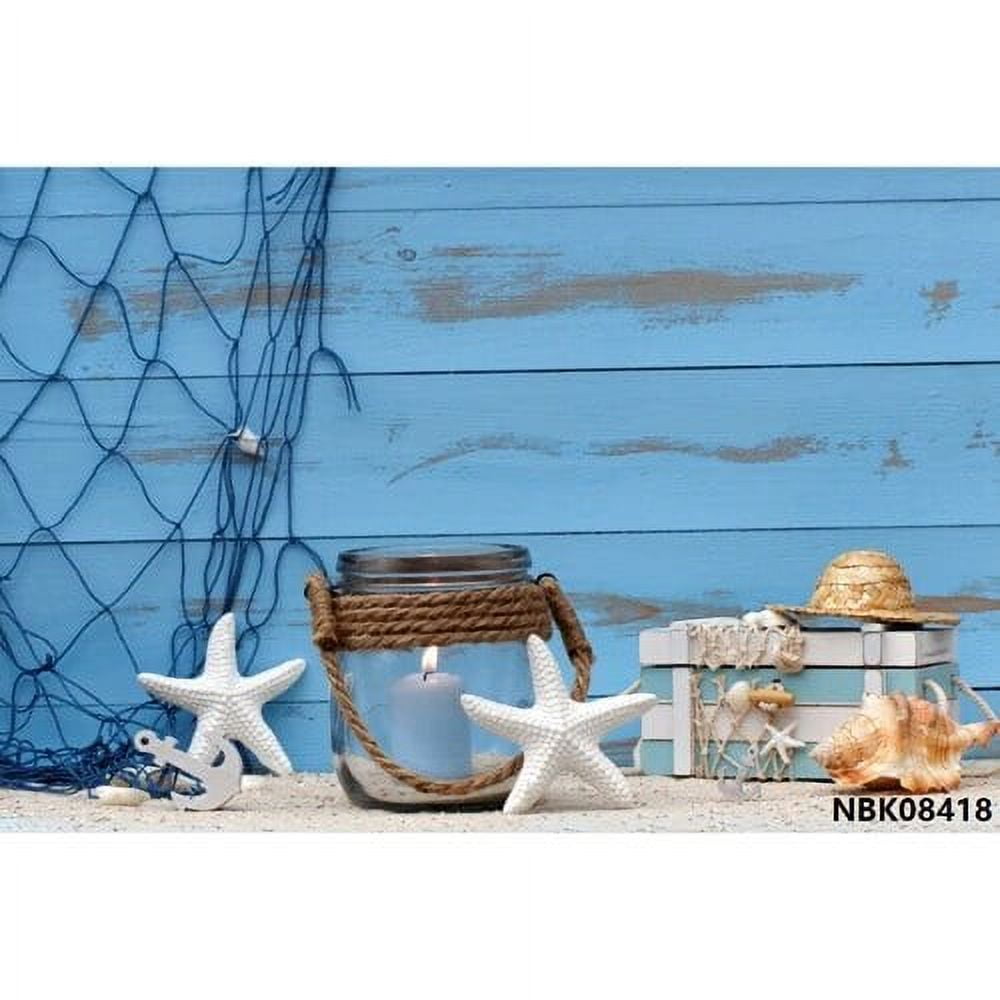 Wooden Board Shell Sailboat StarBaby Child Portrait Scene Photography ...