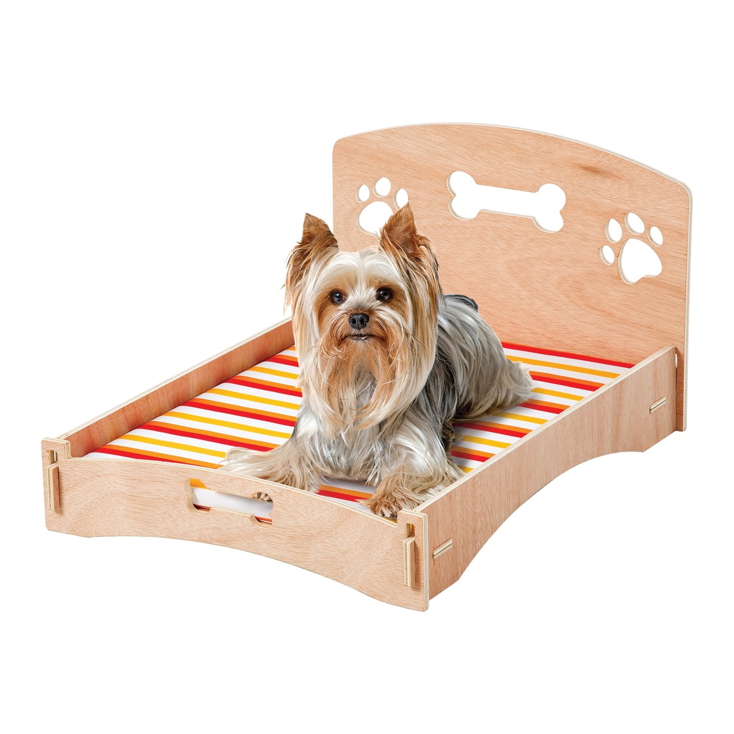 Dog bed out clearance of wood