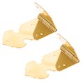thumbnail image 1 of TABLZONE 2Pcs Chest Hinges Golden Vintage Design for Home Decoration Box Toolboxes, 1 of 6