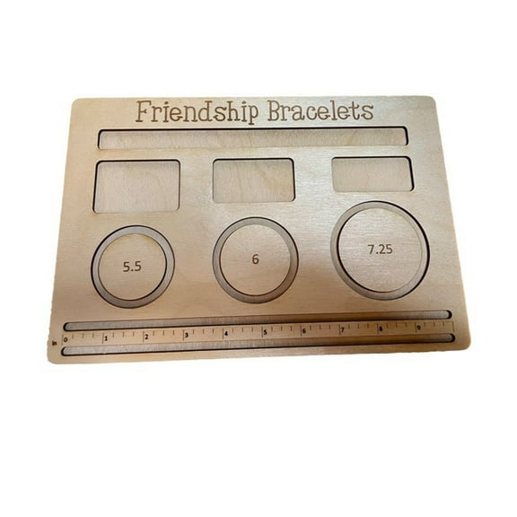 Wooden Bracelet Bead Board DIY Bracelet Making Bead Board Wooden Crafts