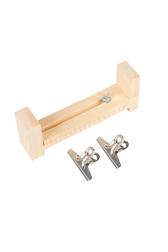 Wooden Bracelet Maker Adjustable Bracelet Maker U Shape Wooden Frame Bracelet Kit Diy Wristband Rope Knot Braided Fixing Tools