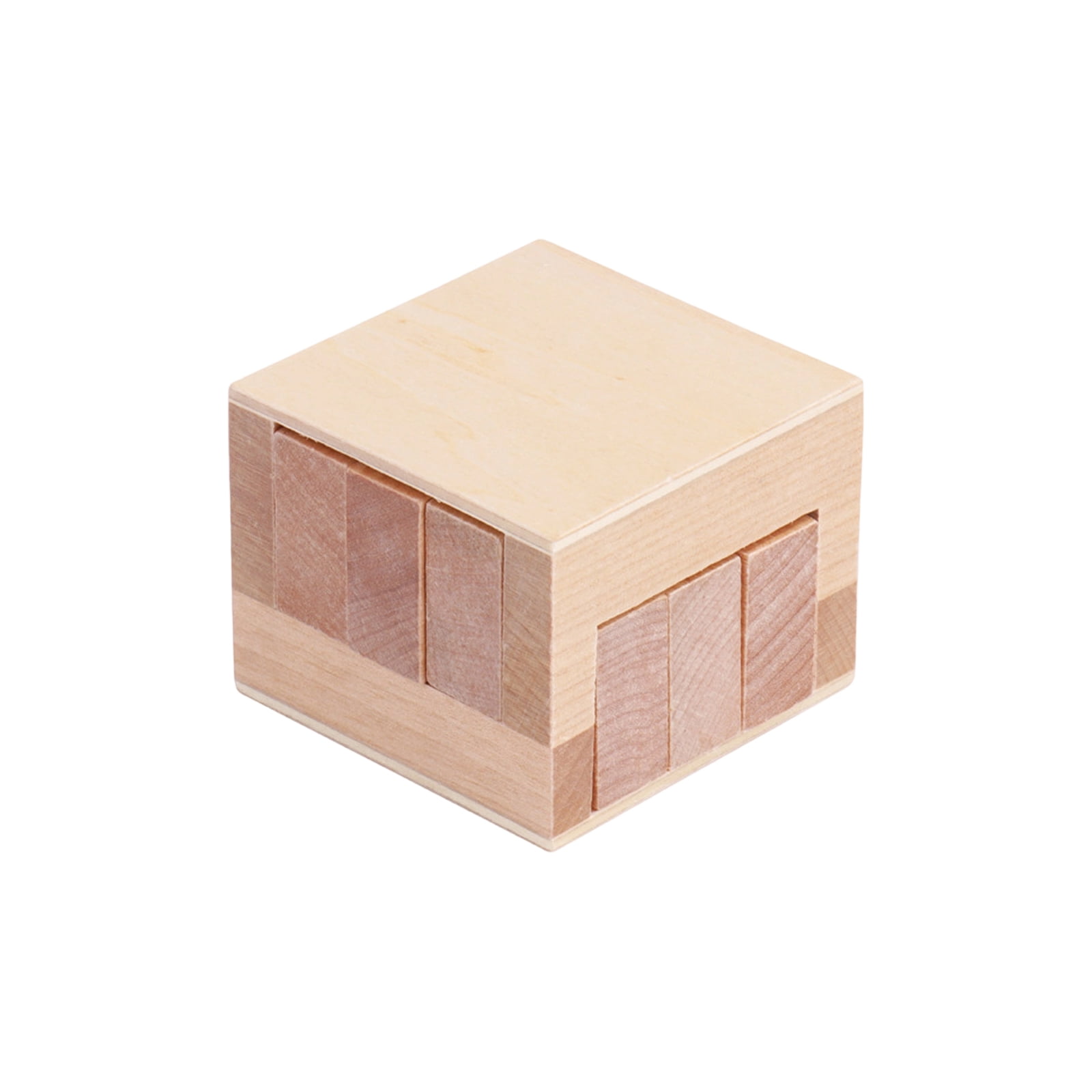 Wooden Brain Teaser Puzzle Set, Traditional Chinese Kongming Lock Luban ...