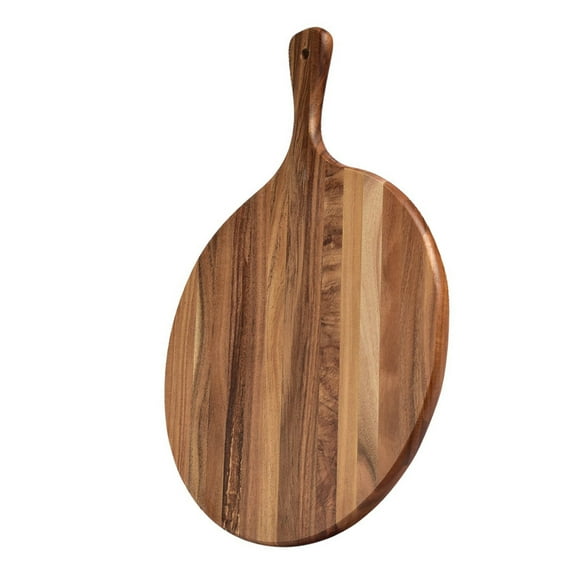 Wooden Bread Board Foods Round Shape Cutting Board Pizza Wooden Plate Pizza Board Wooden Board