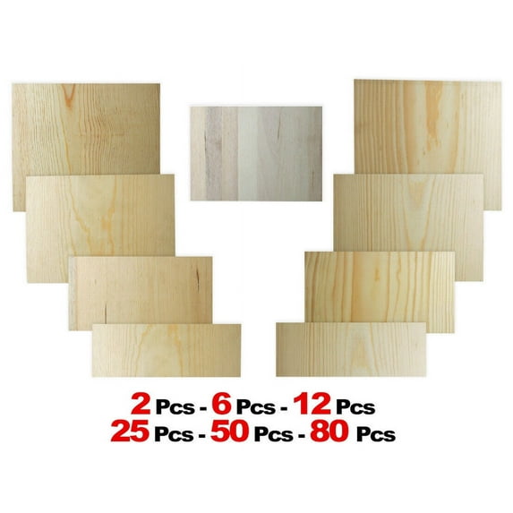 Wooden Breaking Boards, Martial Arts Training Breakable Board Wood (3/8" x 4" x 11 3/4")