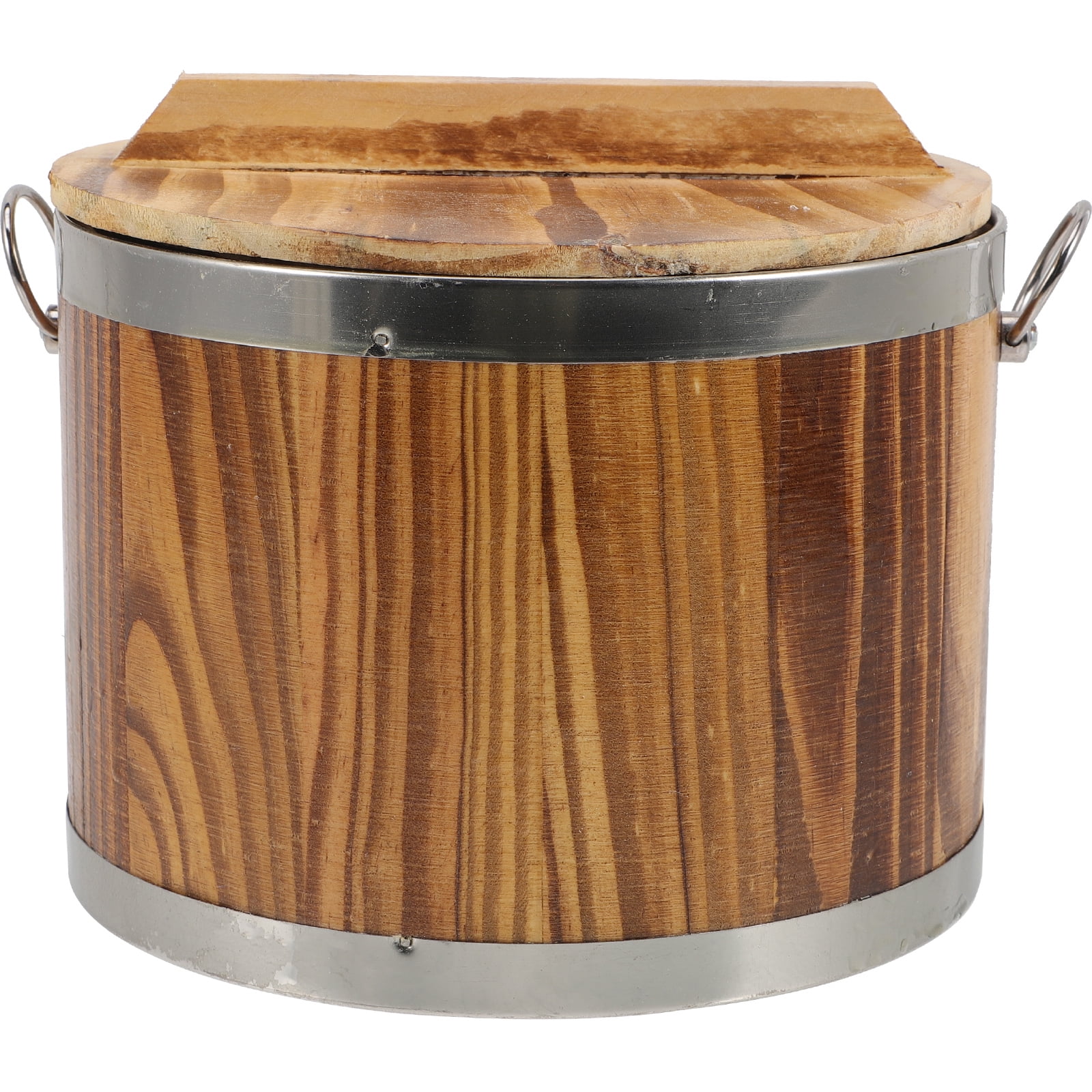 Wooden Bucket Sushi Rice Container Cooked Rice Bucket Cooked Rice