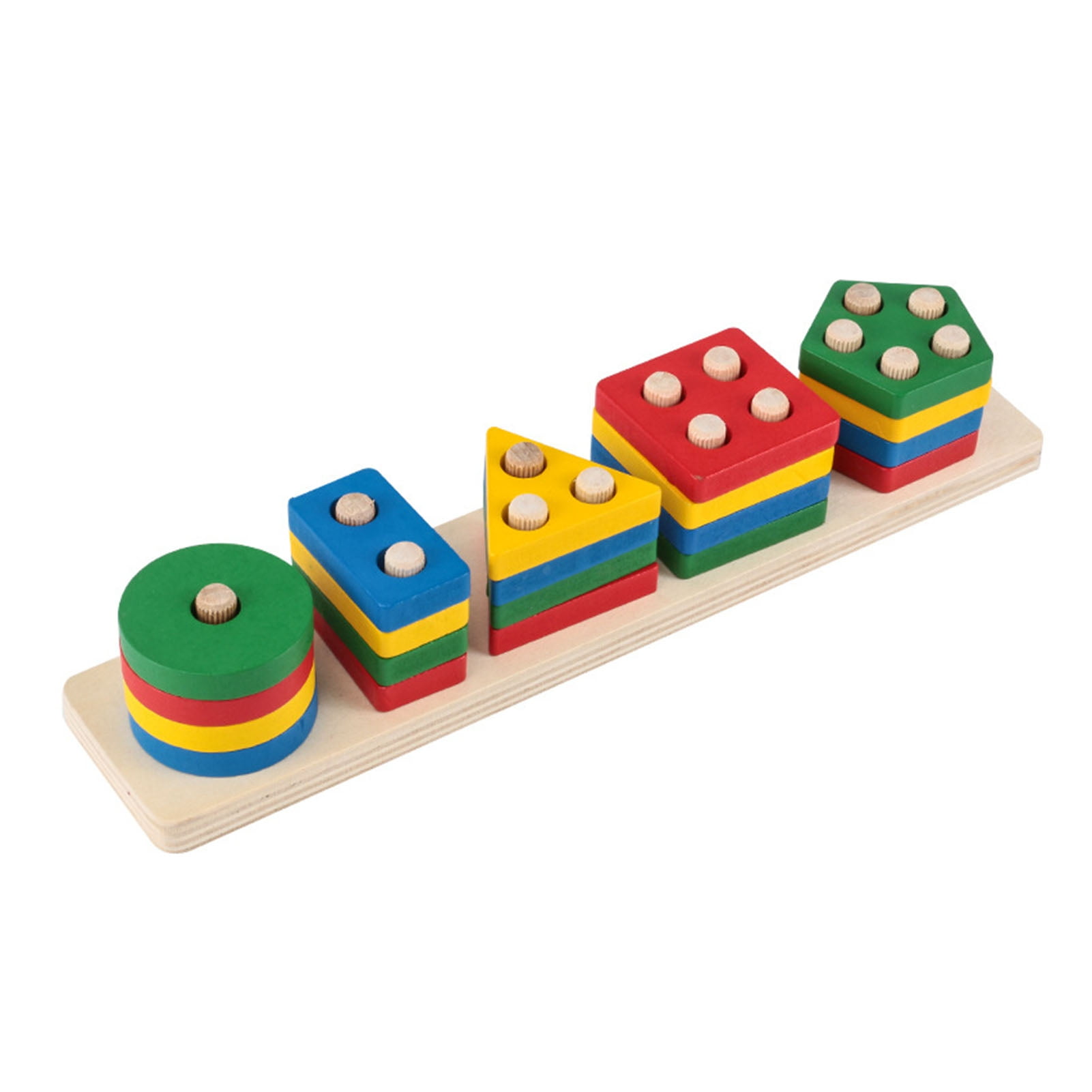 Excellerations Plastic Fun Pop Linking Beads Set - 28 Unique
