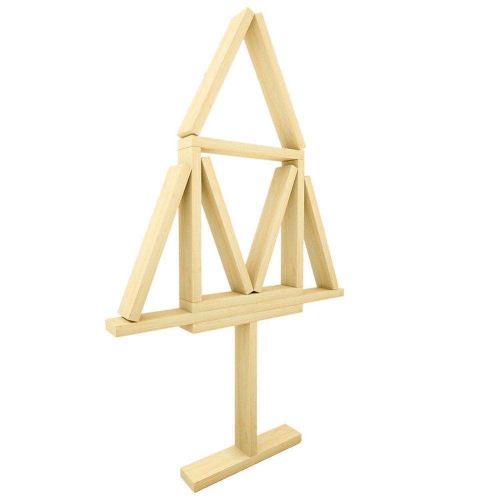 Wooden Building Blocks for Kids Building Planks Set, STEM Toy for