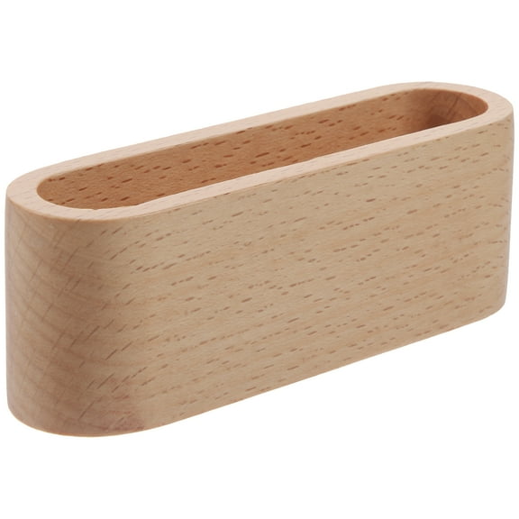 Wooden Business Cards Holder Name Cards Container Cards Storage Holder Office Supply