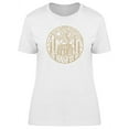thumbnail image 1 of Wooden Cabin Silhouette T-Shirt Women -Image by Shutterstock, Female XX-Large, 1 of 2