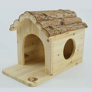 Wooden Cage Pet House For Rabbits Chinchillas Hay Feeder For Cage for Pets Home