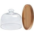 thumbnail image 1 of Houderco Serving Tray Bamboo Glass For Cooks 1 Set 5.9*5.9*4.1in, 1 of 6