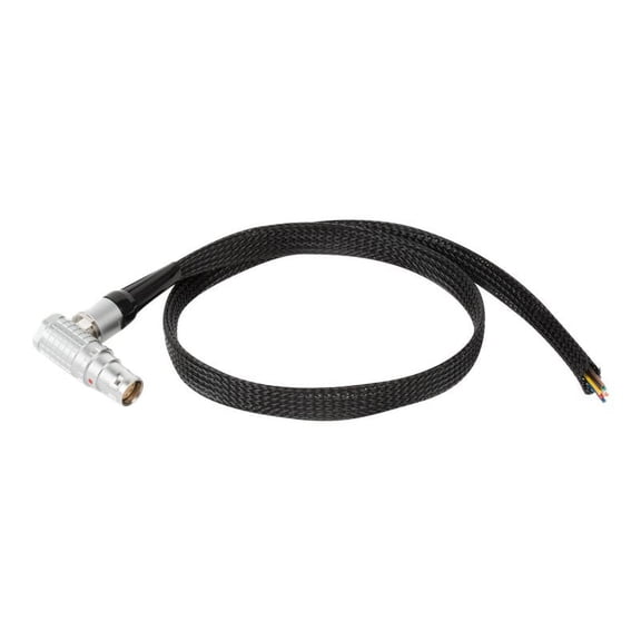 Wooden Camera Alterna FLEX 24" Right Angle Power Connector to Flying Leads Cable for Alexa Mini Camera