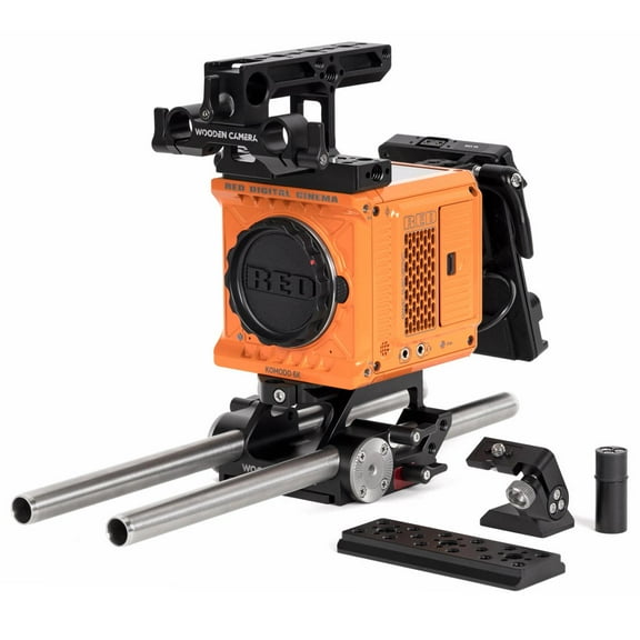 Wooden Camera Pro, Gold Mount Accessory Kit for RED KOMODO Camera