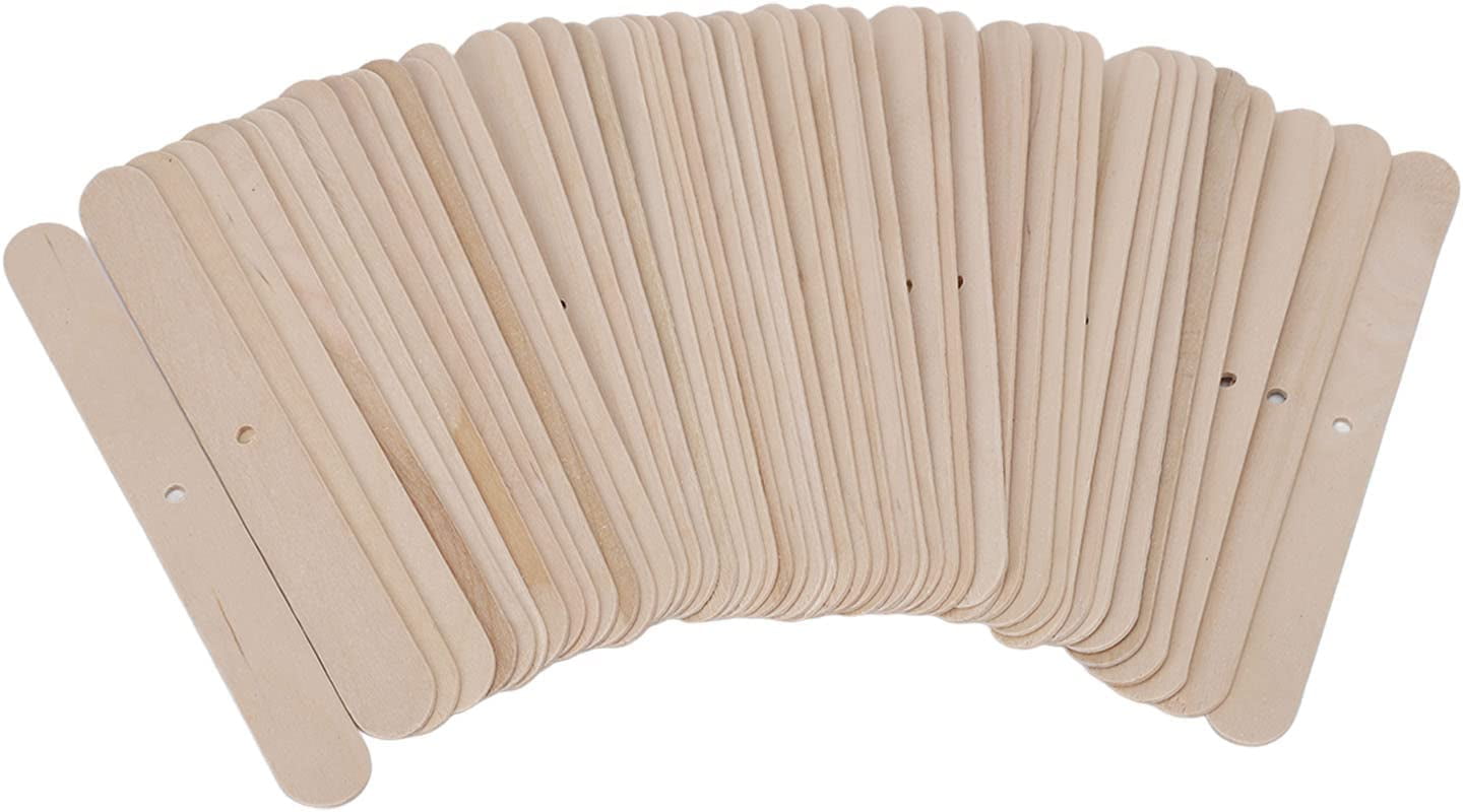 Wooden Candle Wicks, 50pcs Candle Wick Holders, Professional Candle