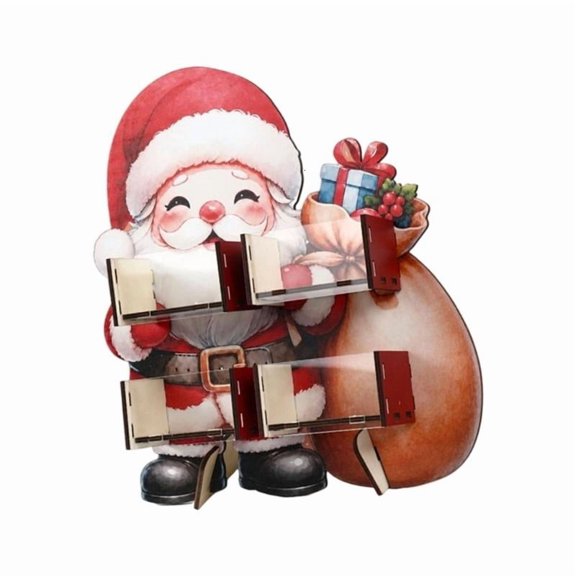 Wooden Candy Display Stand for Holiday Dessert Table Party Scenes
