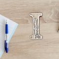 thumbnail image 1 of Wooden Carved Alphabet Letters Home DéCor House Number Diy Shop Signs Decoration Handcrafts Sizes Wedding Wall Decoration Pendant, 1 of 9