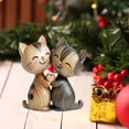 thumbnail image 1 of Wooden Cat Decor, 2D Animal Figurine for Desk, Handcrafted Home Decoration Gift for Pet Lovers Living Room Birthday Christmas, 1 of 7