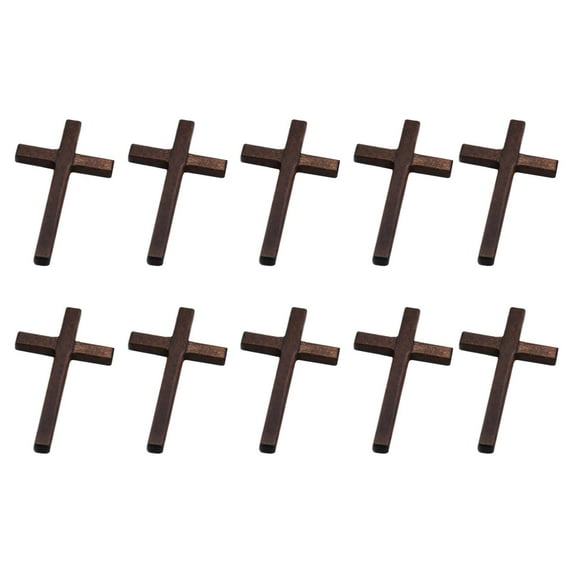 Wooden Catholic ian (Hanging or Standing), Ornament Decor Craft Large Wall Mounted 4.7" for Home Wall Decor Church Office Decor ,