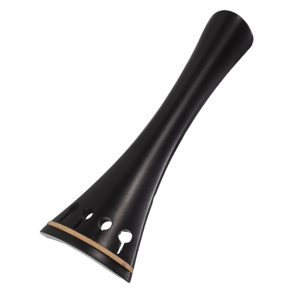 DEEPCRAFF Violin Replacement Tailpiece 4 4 Black Wood Material for Rich Resonant Tone