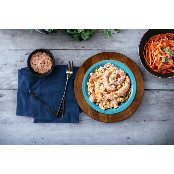 Wooden Chargers Plates Set of 2-13" Serving Dinner Plate for Weddings, Parties, Rustic Table Decor, Indoor Outdoor Dining - Lightweight Round Appetizer Plates (Walnut)