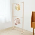 thumbnail image 1 of Wooden Children Garment Clothes Rack Armoire Display Stand Pet Cloth Organizer, 1 of 12