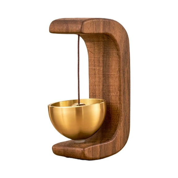 Wooden Chime Bells Magnetic Doorbell For Entrance Minimalist Hanging Decor Q5F4 Decoration For Stylish
