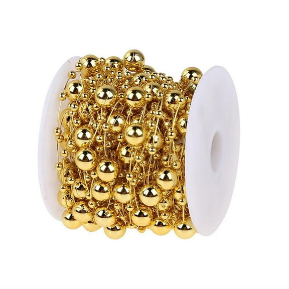 Wooden Christmas Garland Decorations - Rustic Wood Beaded Christmas Tree Decorations Garland Bead Garland Xmas Holiday Decor Christmas Garland Indoor