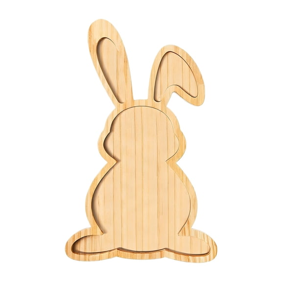 Wooden Christmas Tray Easter Tray Creative Tray