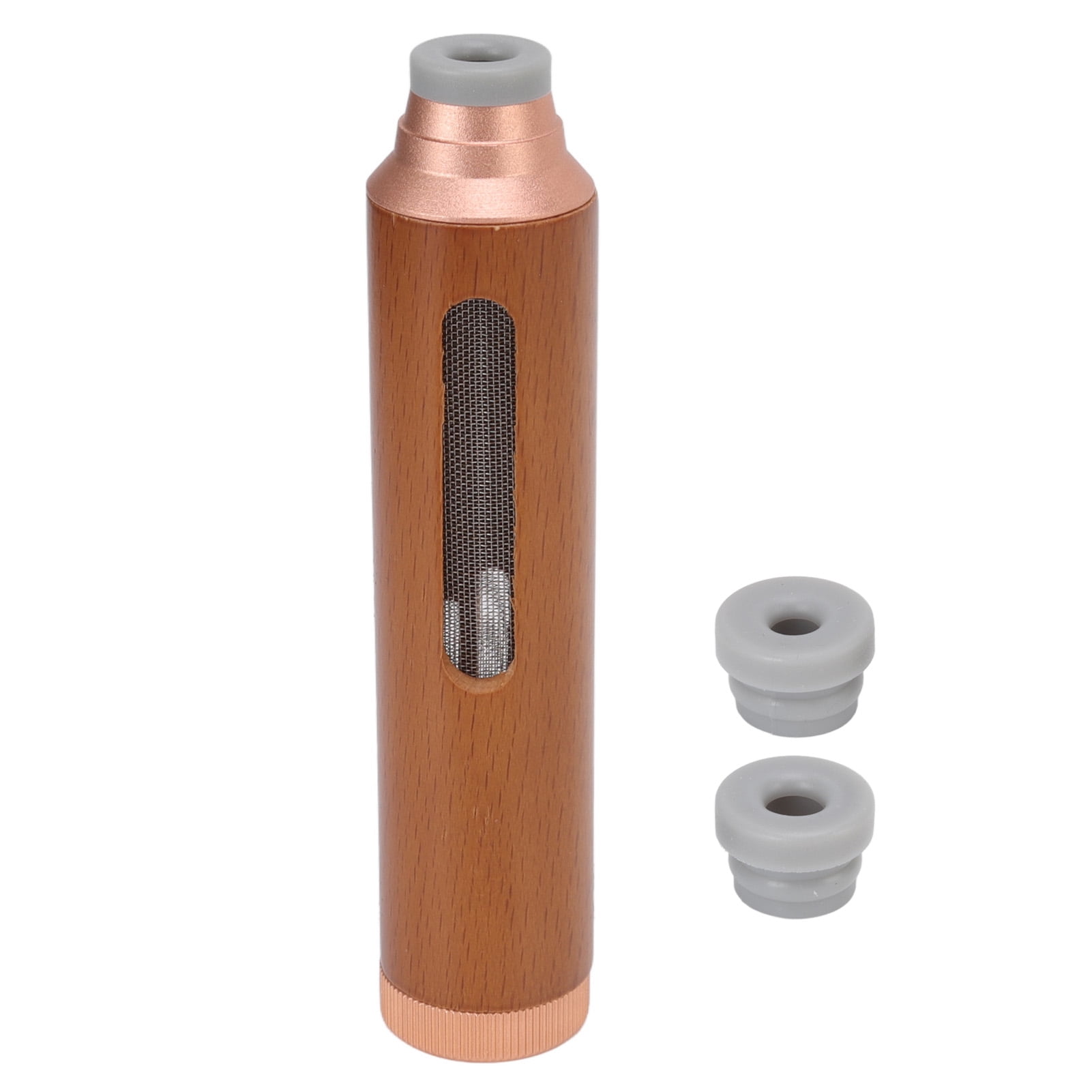 Wooden Cigarette Holder Ash Organizer Mini Car Ashtray Anti Soot Flying Cigarette Cover for Men