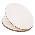 thumbnail image 1 of Wooden Circle,5Pcs 12in Unfinished Blank Wood Rounds Wooden Cutouts for Crafts,Wood Plaque,Wooden Slices Discs for, 1 of 6