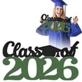 thumbnail image 1 of Wooden Class of 2026 Wooden Sign, 8.89"×15.74" Graduation Commemorative Props, Class of 2026 Sign Graduation Decorations, 2026 Graduation Table Decorations for Any Party, 1 of 5
