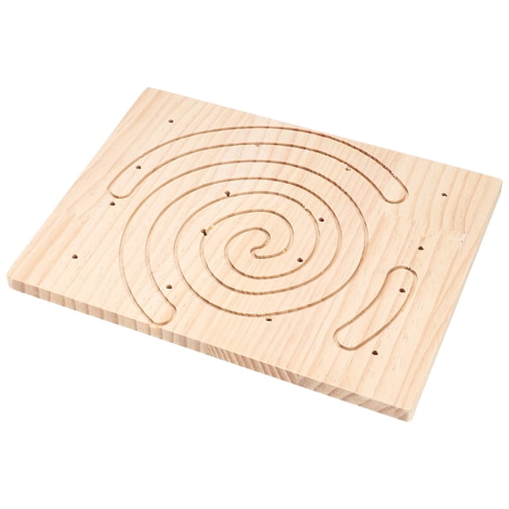 Wooden Claws Scratching Board for Pet Hedgehog Squirrel Rabbit - 10.6 x 9.4 inch Cage Accessory