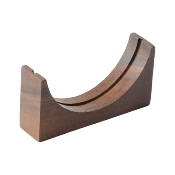 Wooden Coffee Filter Strainer Holder Stand Desk Organizer Coffee Filter Shower Strainer Holder for Espresso Lovers Gifts Parts By Espressom Single Slot