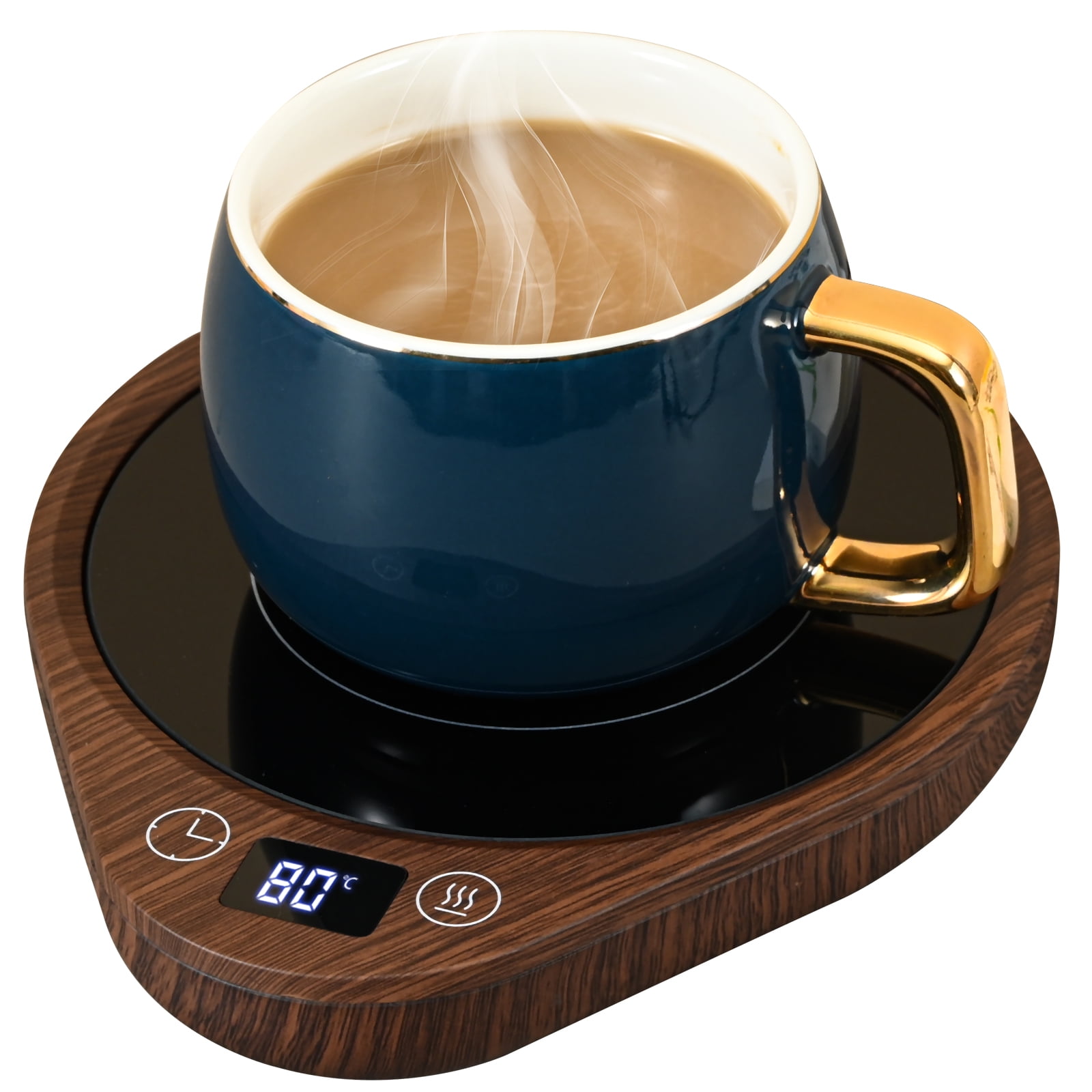 Coffee Mug Warmer with Auto-Off Timer, Coffee Warmer for Desk with Aut –  HeartFlowing