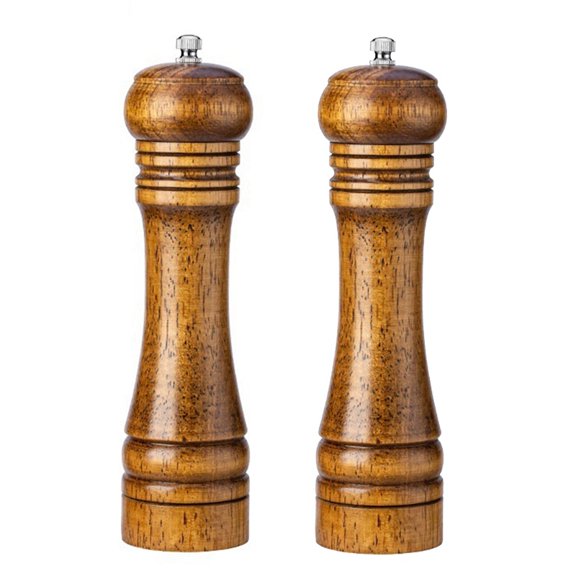 Wooden Cooking Salt and Pepper Grinder, Salt and Pepper Grinder, Pepper Spice Jar, Grinding Bottle, Kitchen Tools