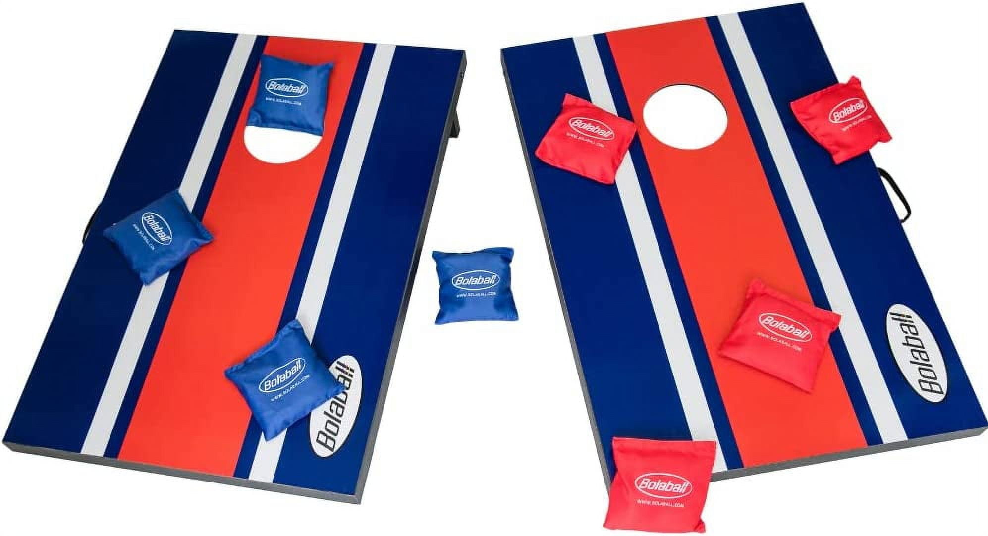 Wooden Cornhole Board Game Set outdoor lawn & Yard Games 8 Bean bags