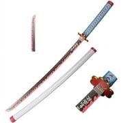 DEMON SLAYER - Mitsuri Kanroji Slayer Anime Wood Sword Katana w/Plastic Scabbard