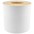 thumbnail image 1 of Wooden Cover Round Roll Paper Tissue Tube Household Removable Mini Wooden Tissue Box, 1 of 10