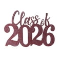 thumbnail image 1 of Wooden Crafts Class Of 2026 Sign, Natural Wood Photo Prop With Hanging Rope, Smooth Finish & Readable Cutout - Versatile Graduation Decoration For Parties, Photoshoots, Home, 1 of 5