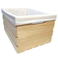 thumbnail image 1 of Wooden Crate Liner White for Standard Storage 18 x 9.5 x 12.5 Inch Crates, 1 of 4