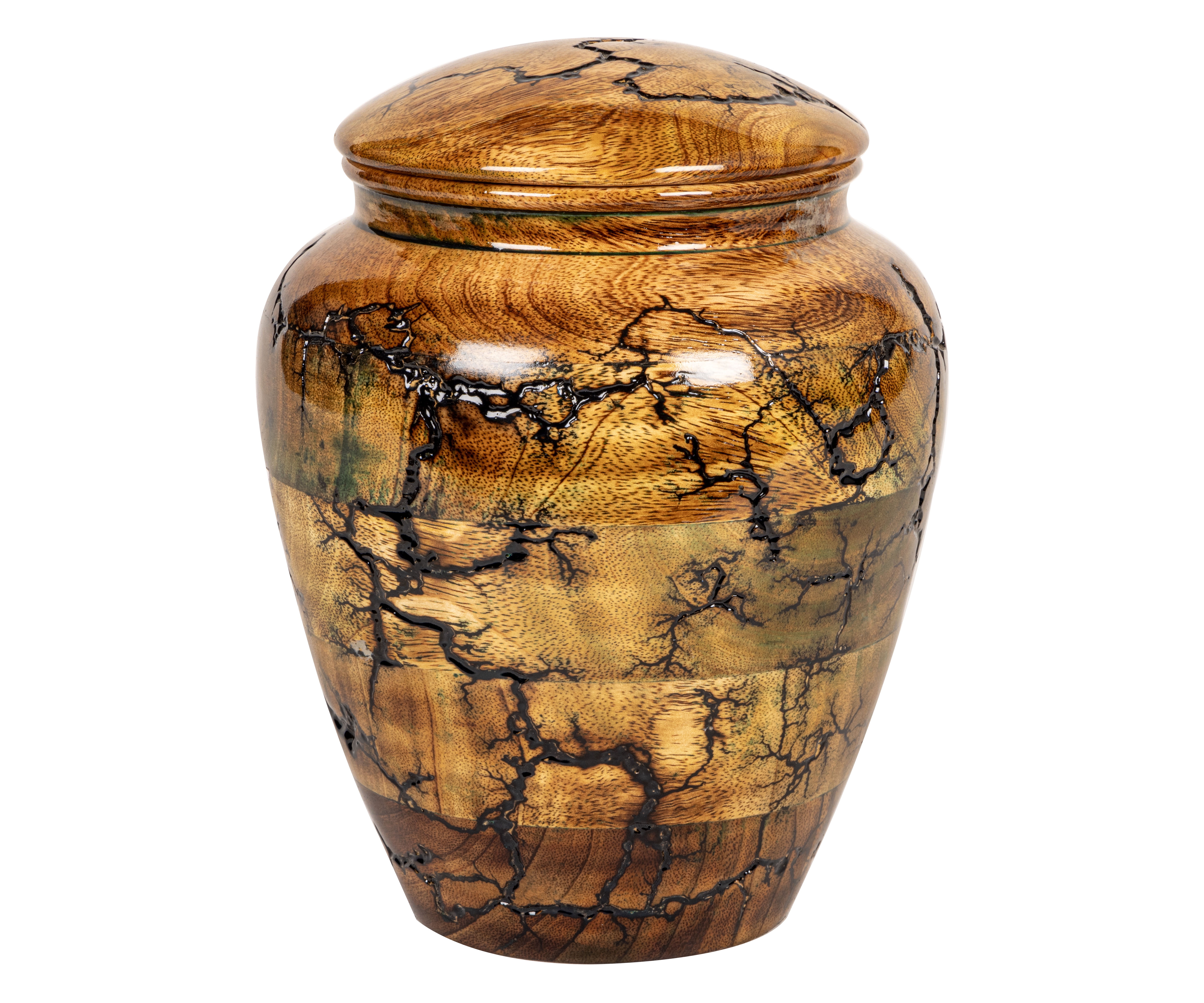 Wooden Cremation Urns for Ashes Adult Male/Female Engrave-Decorative Urns-Wooden Small Cremation Urn for Funeral for Pet or Human Ashes..