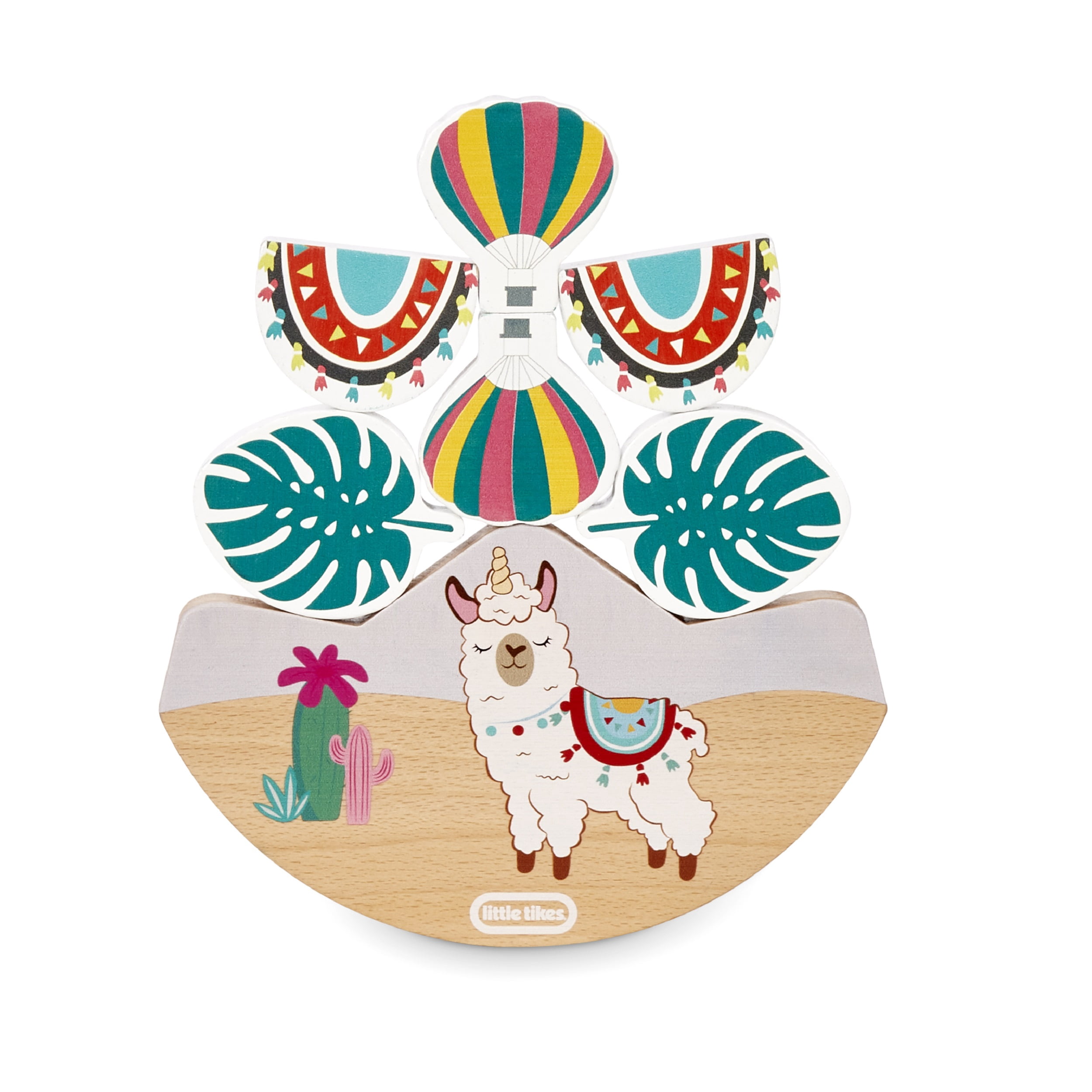 Wooden Critters Llama-corn Developmental Balancing Toy by Little Tikes